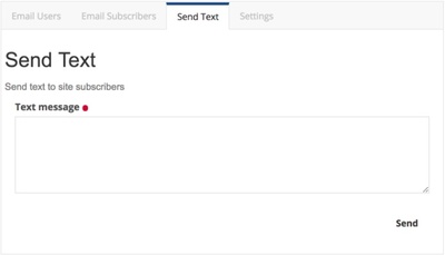 CastleCMS SMS Message Format CastleCMS SMS Message Format