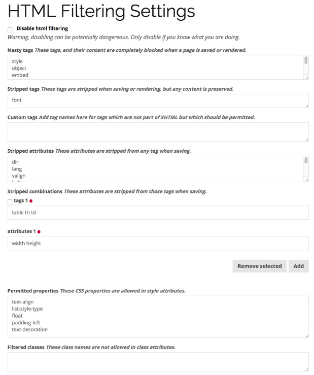 Blog_CastleSecurity10 HTML Filter