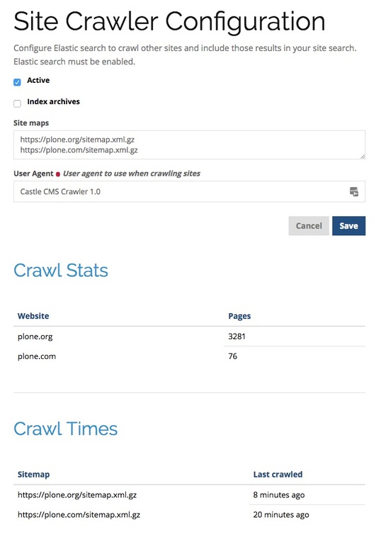 Blog_SiteCrawler8 Site Crawler Config