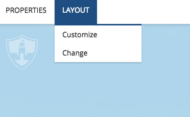 Layout Change Image showing how to change the layout